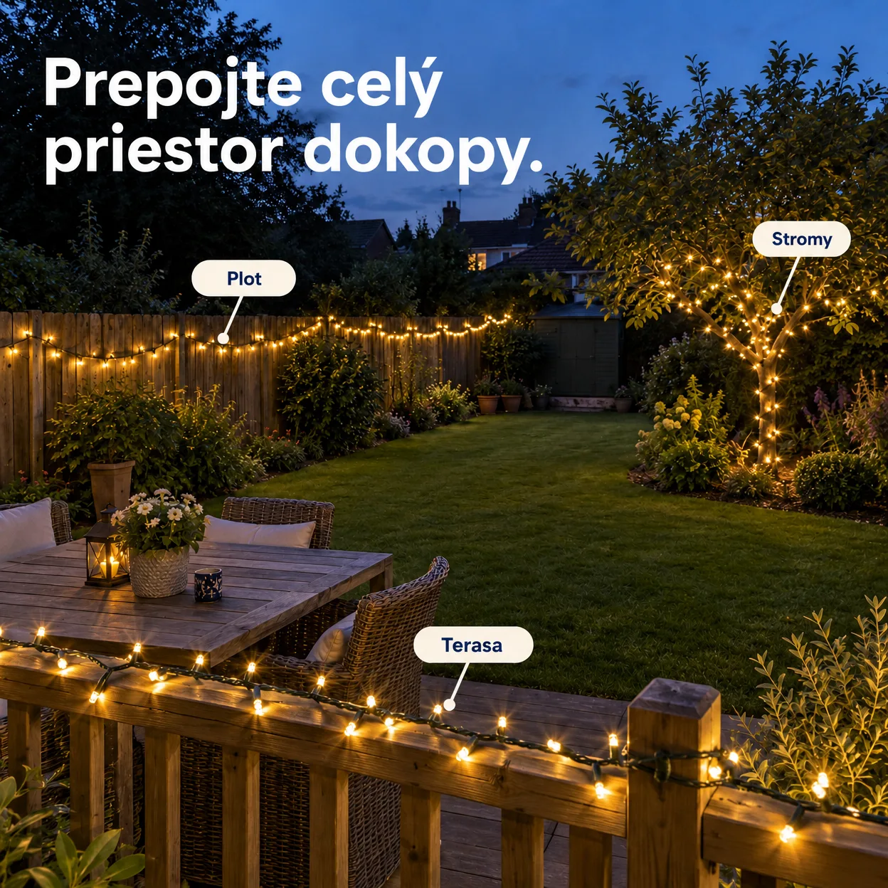 100mLL Sviatočná svetelná reťaz - Image 11