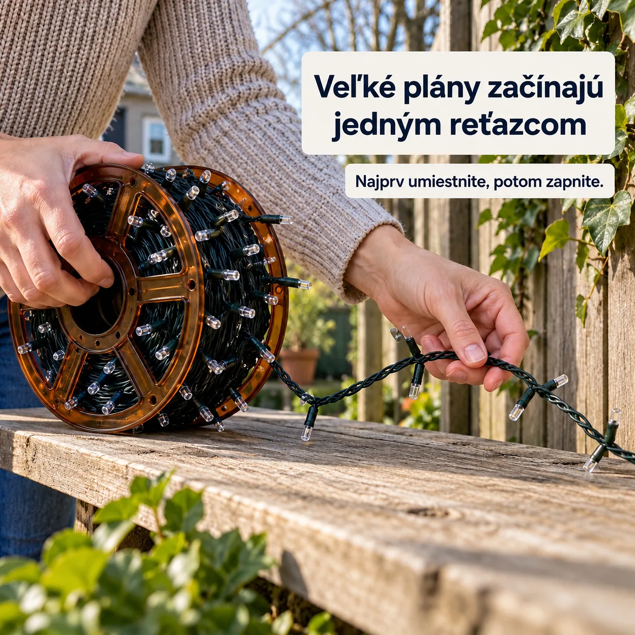 100mLL Sviatočná svetelná reťaz - Image 8