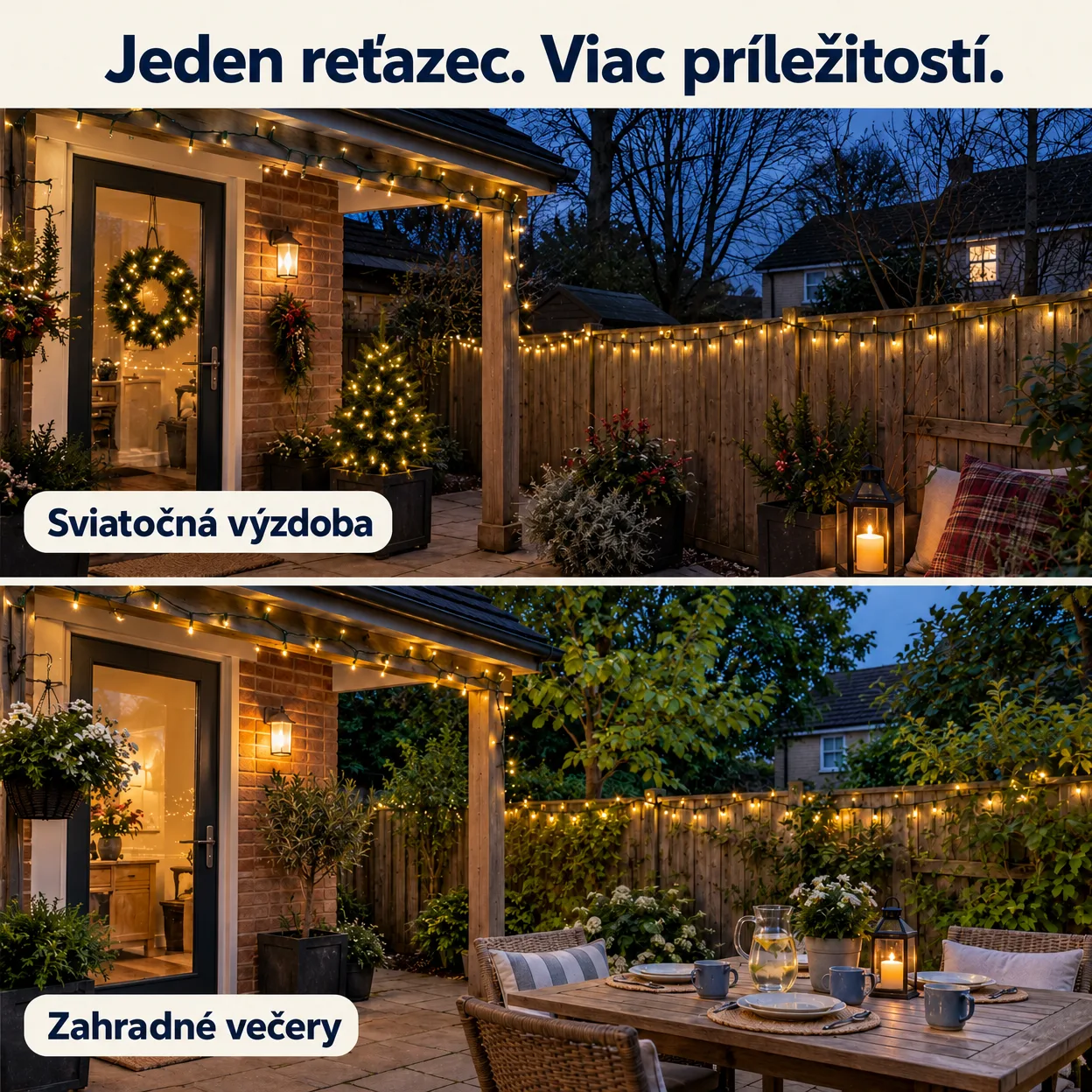 100mLL Sviatočná svetelná reťaz - Image 12