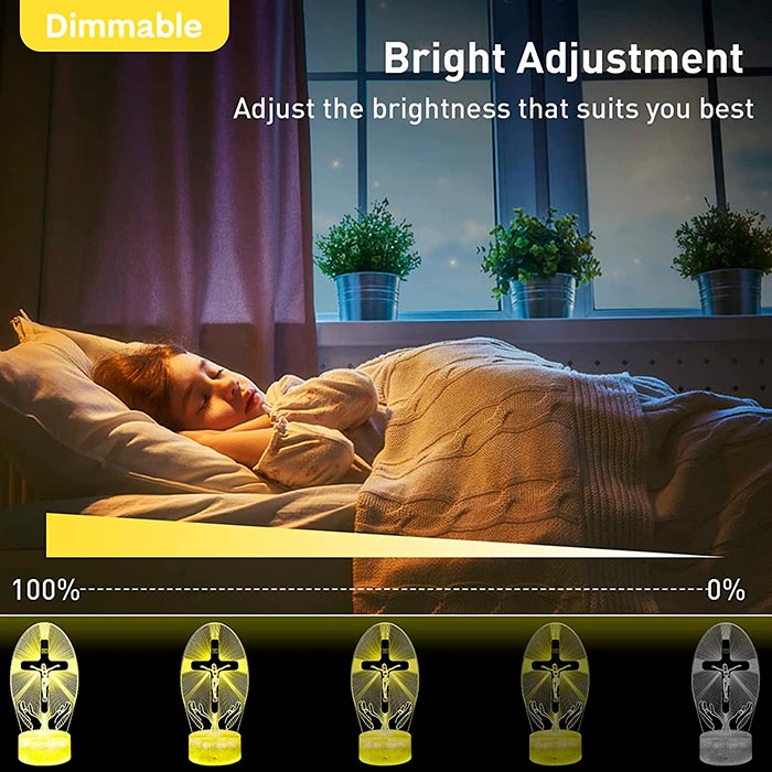 3DCross, dekorácia s náboženským motívom - Ježiš - Image 5