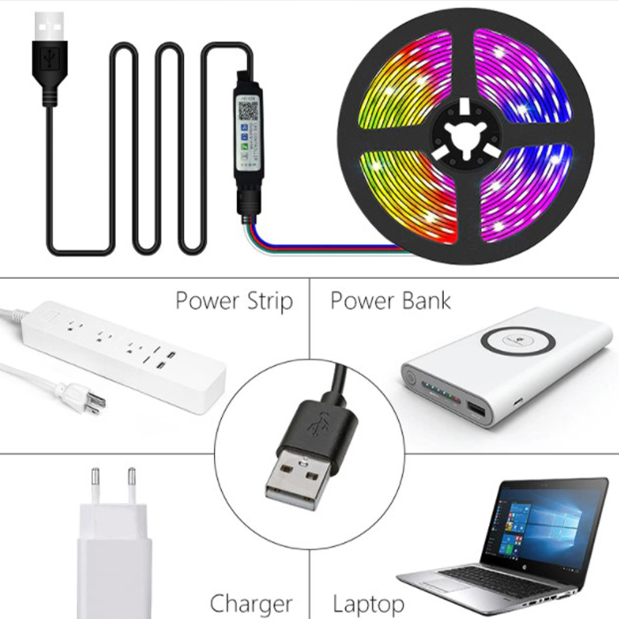 AmbientLedLights, vodeodolný LED pás s diaľkovým ovládaním - Image 6