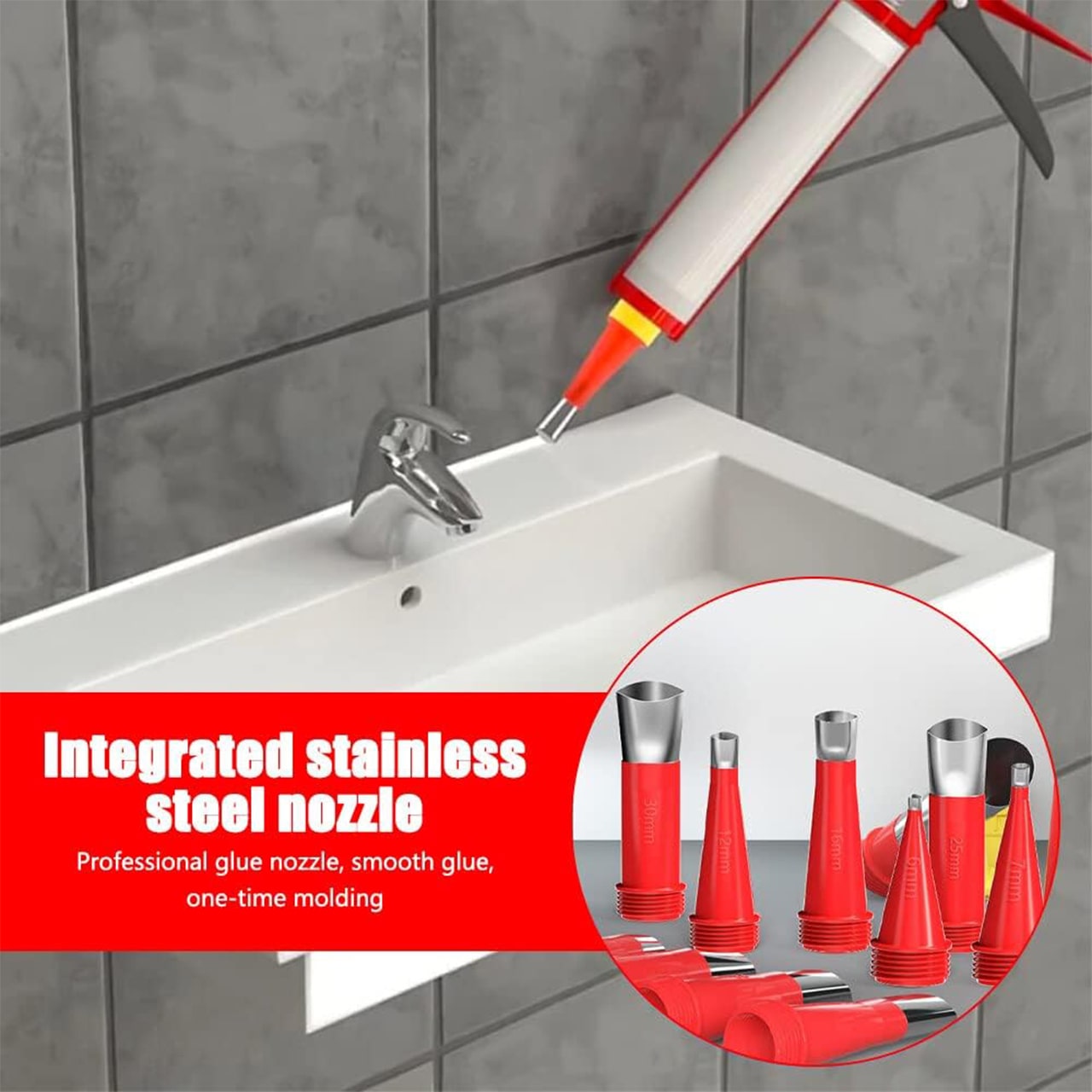 ApplicNozzle, 22-dielna sada kompenzačných a tesniacich dýz - Image 3