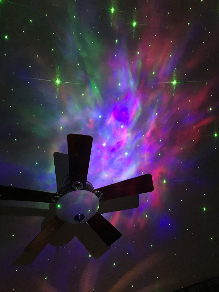 AstronautLamp, nočný projektor s efektom galaxie a LED svetlom - Image 2