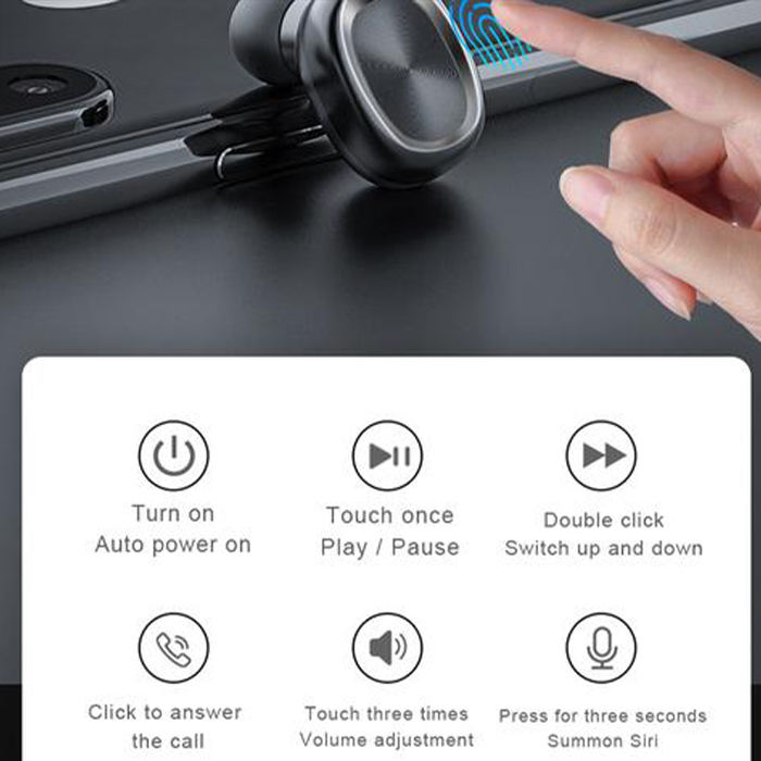 AudioInfinity, vodotesné bezdrôtové bluetooth slúchadlá s nabíjacou stanicou - Image 7