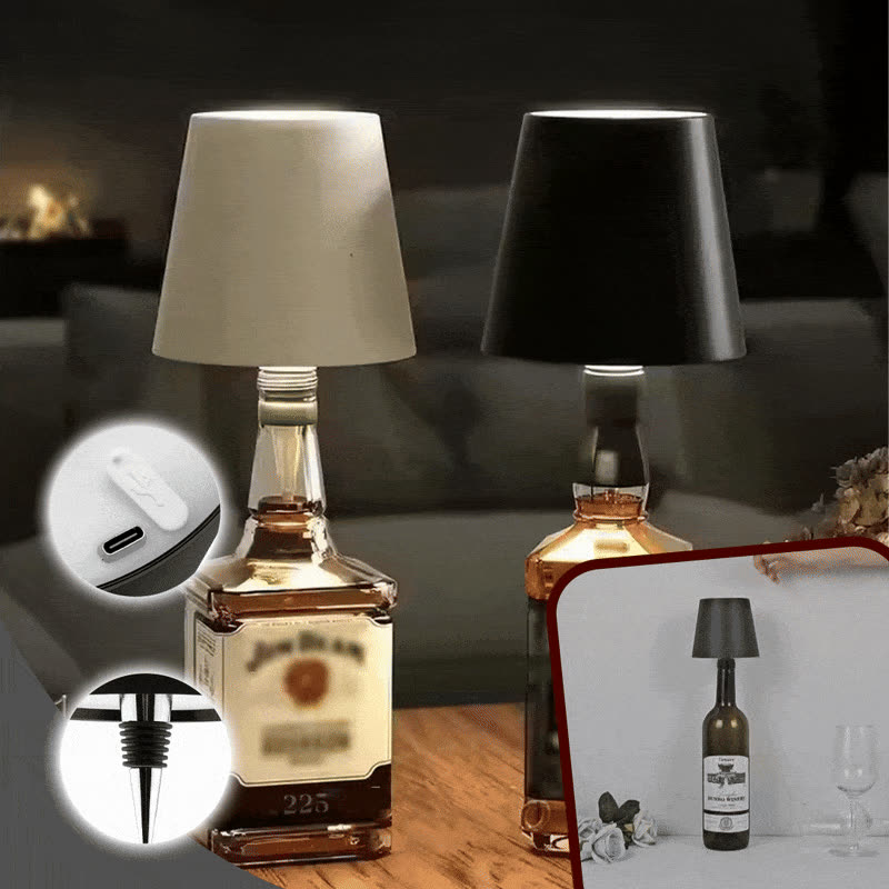 BOTLEAMP-CRN, Bezdrôtová lampa na fľaše - video