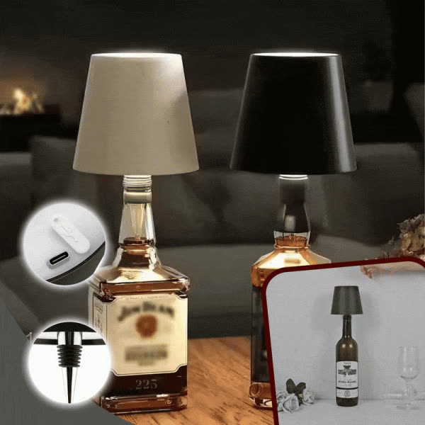 Bezdrôtová LED lampa na fľašu, BOTLEAMP - video