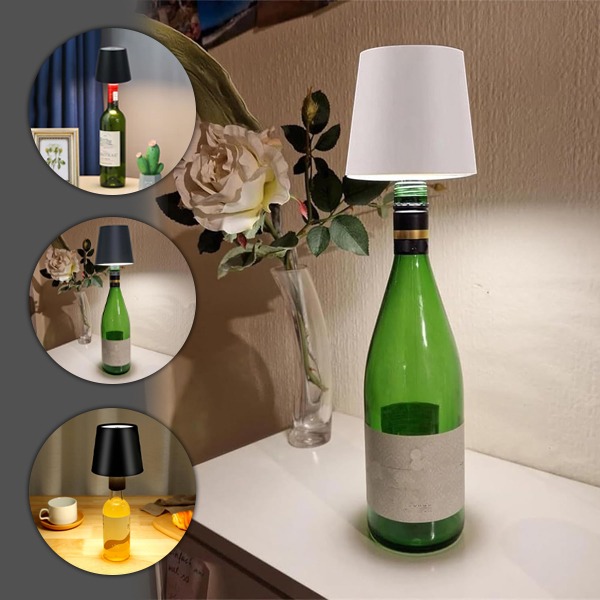 Bezdrôtová LED lampa na fľašu, BOTLEAMP - Image 2