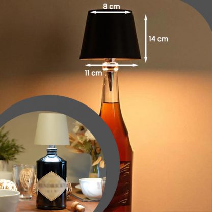 Bezdrôtová LED lampa na fľašu, BOTLEAMP - Image 7