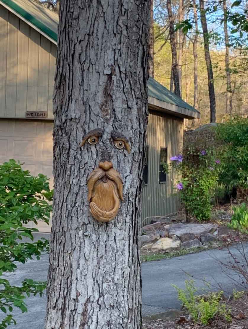 BirdFeeder, ozdoba stromu vo forme tváre, ktorá slúži zároveň ako kŕmidlo pre vtáky - Image 8