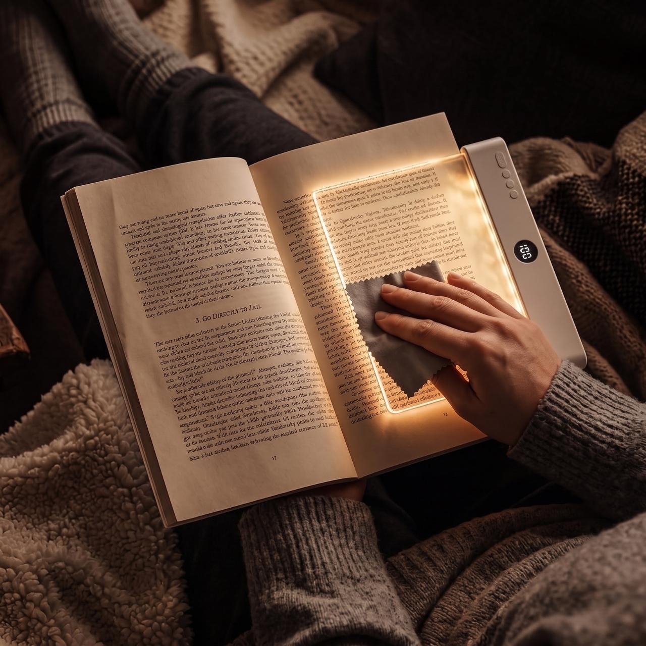 Prenosná LED lampička na čítanie, BookLed - Image 4