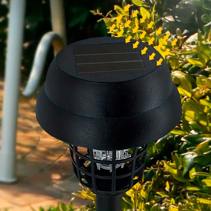 BugHunt, solárna lampa, ktorá odpudzuje komáre (2 kusy) - Image 7