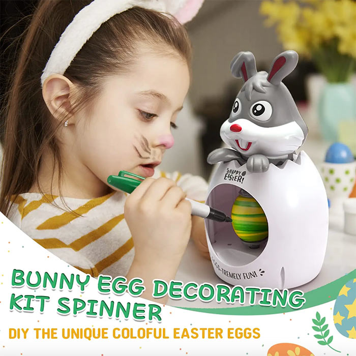BunnyColor, sada na tvorbu a farbenie plastových veľkonočných vajíčok - Image 5