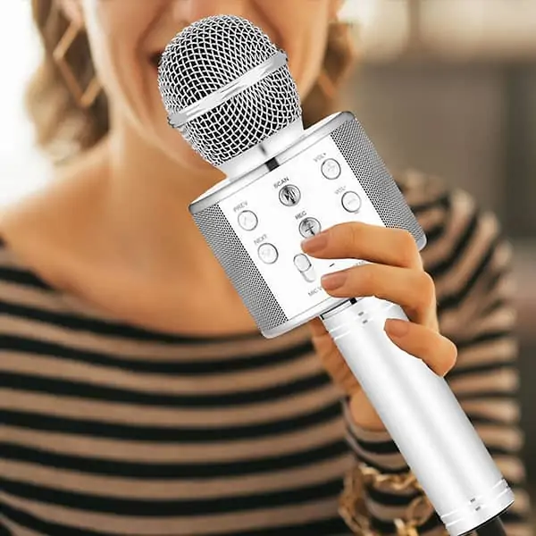 CaraokeStar, bezdrôtový mikrofón s reproduktorom pre karaoke - Image 2