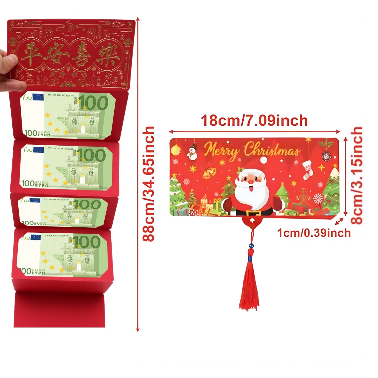 CashGift, sviatočná obálka na peniaze - Image 4
