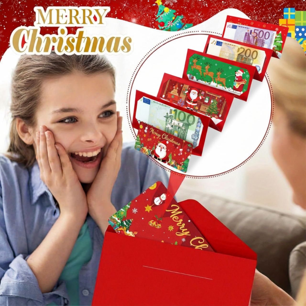CashGift, sviatočná obálka na peniaze - Image 10