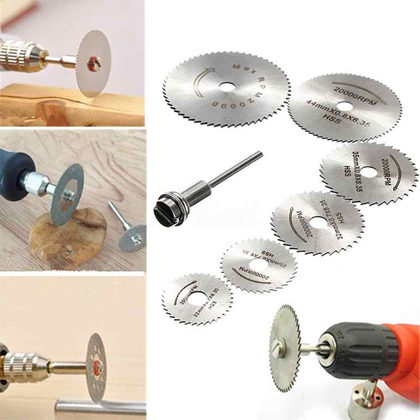 CircularSet, 7-dielna sada okruhlych nástavcov na pílenie - Image 3