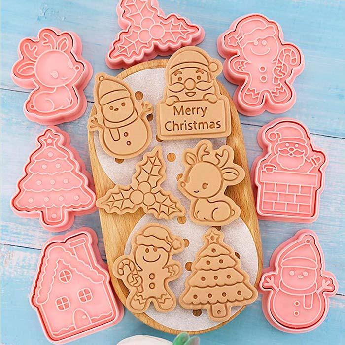 CutCookies, výrobníky na vianočné koláče (8 výrobníkov na koláče) - Image 6