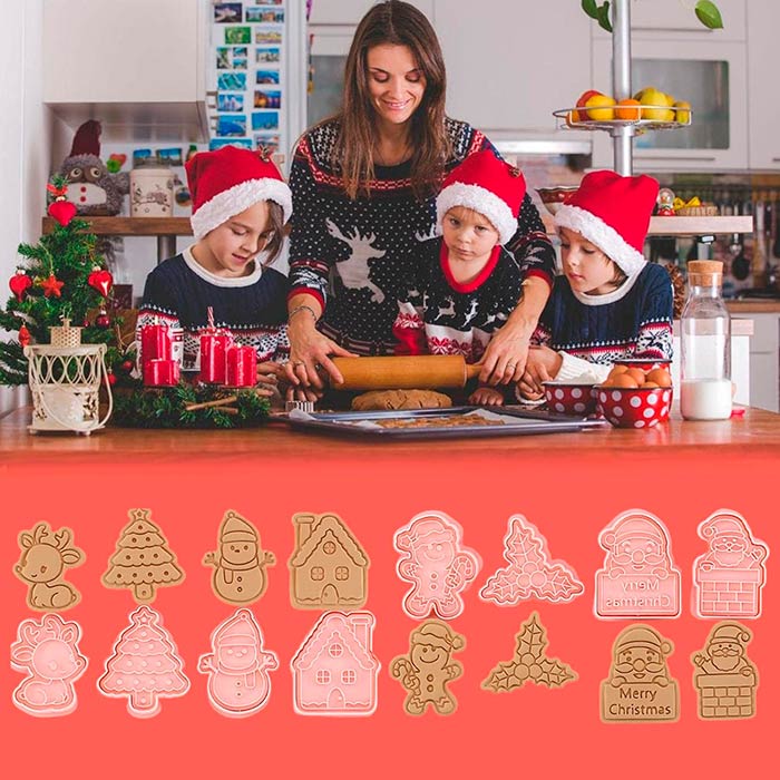CutCookies, výrobníky na vianočné koláče (8 výrobníkov na koláče) - Image 7