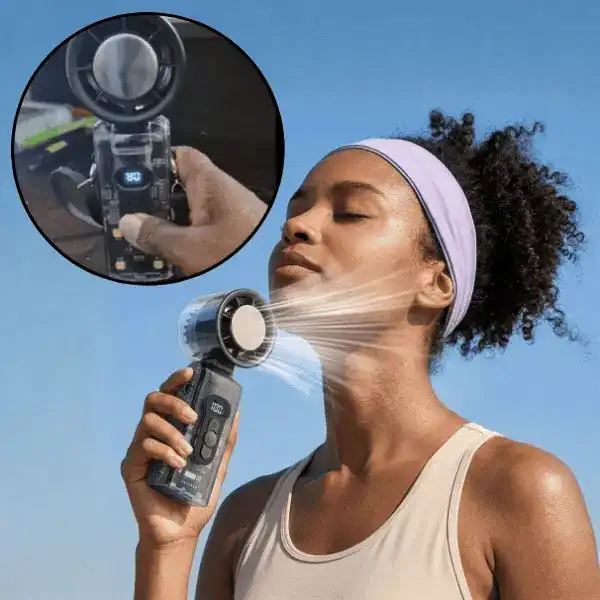 3 v 1 skladací ručný ventilátor, CyberFan - Image 1