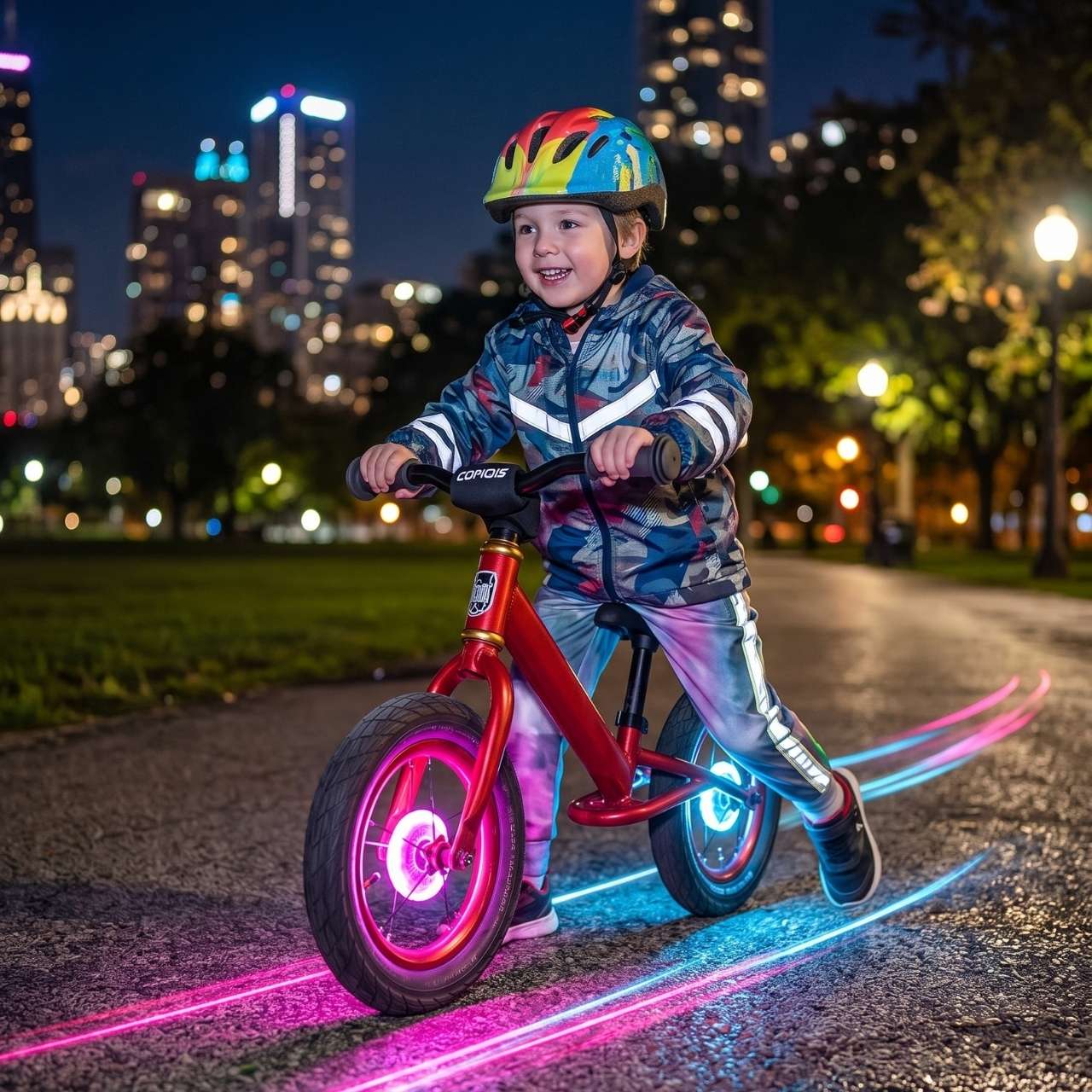 LED svetlo na detský bicykel, CycleLamp - Image 2