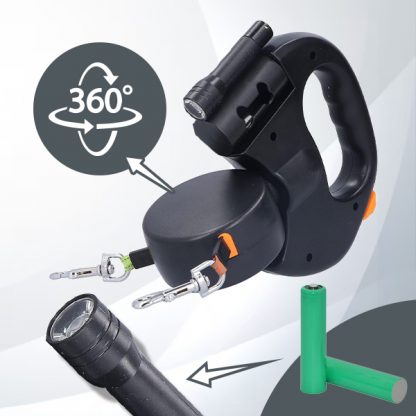 DDR-TST, Dvojitý vodítko pre psov FlexiPaws - Image 4