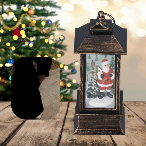 DECORCHRIS, Vianočná svietiaca lampa - video