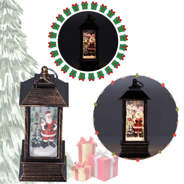 DECORCHRIS, Vianočná svietiaca lampa - Image 6