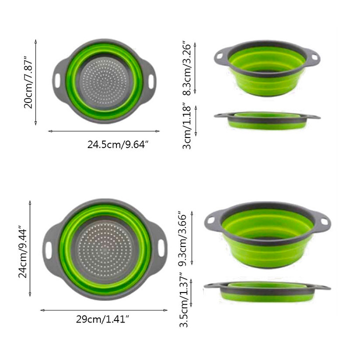 DishDrain, silikónový riad (2 kusy) - Image 2