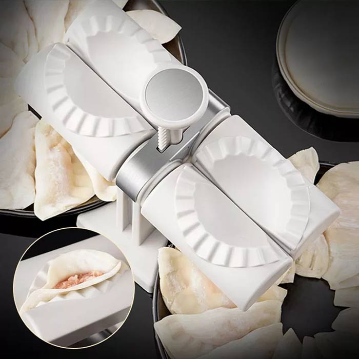 DumplingsMold, kuchynský nástroj na výrobu domácich knedlí, cestovín a raviol - Image 2