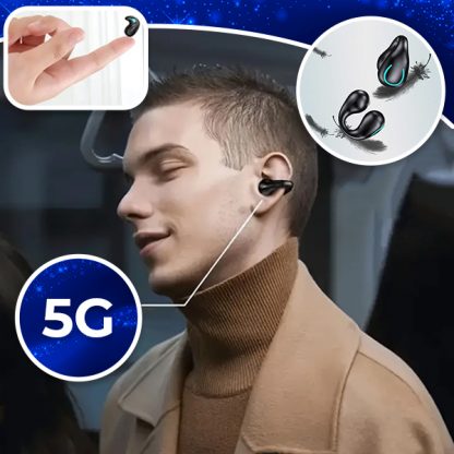 BEZDRÔTOVÉ ŠPORTOVÉ SLÚCHADLÁ EarClip - Image 4
