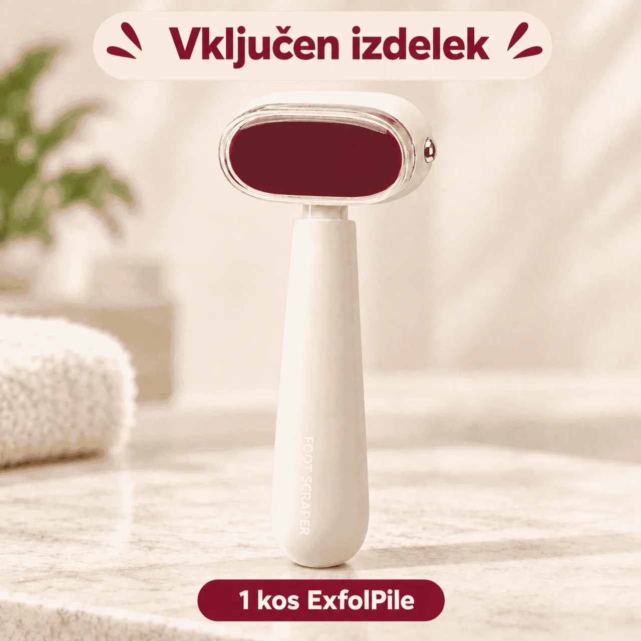 Obojstranný pilník na chodidlá, ExfolPile - Image 2
