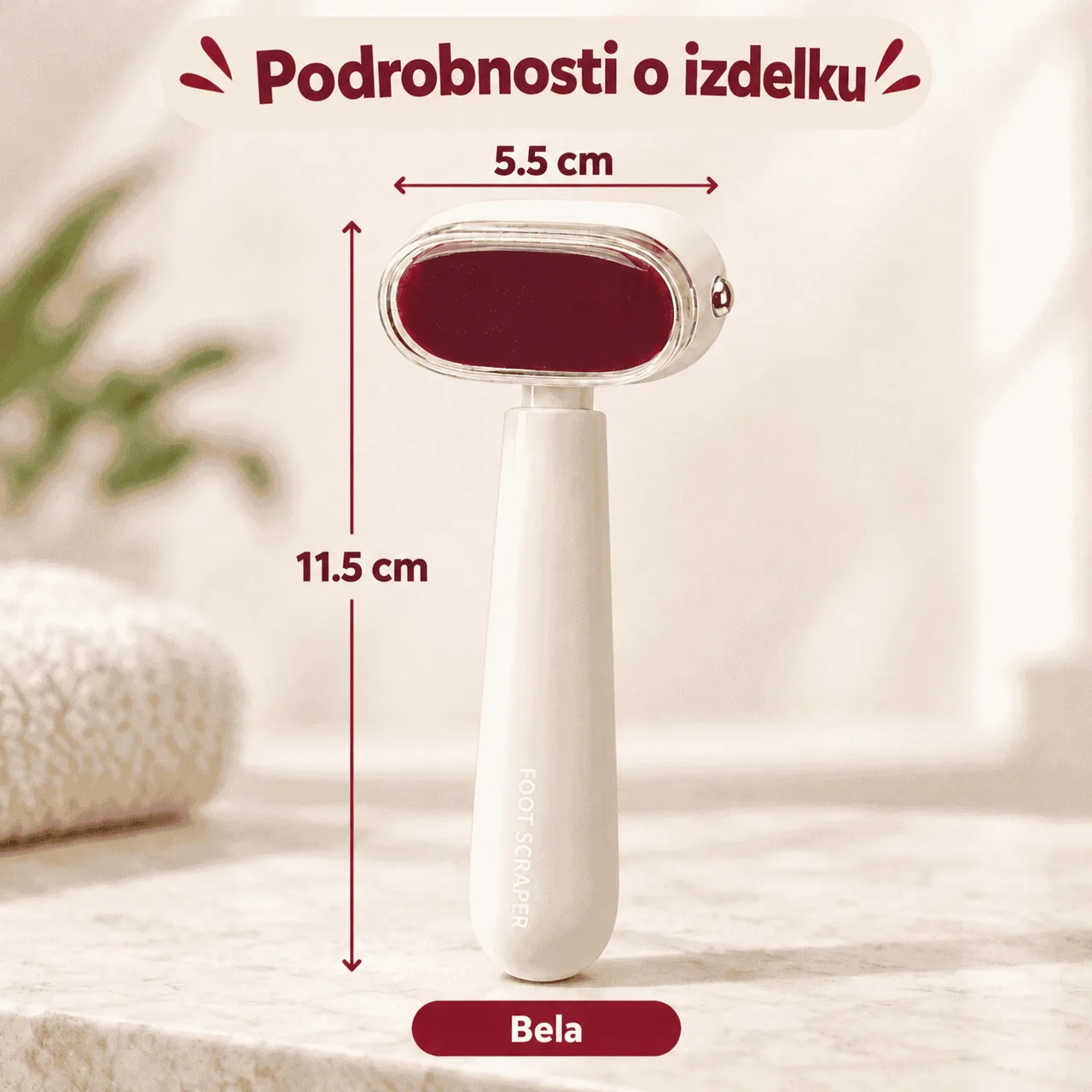 Obojstranný pilník na chodidlá, ExfolPile - Image 3