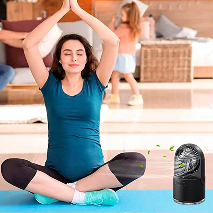 FanMist, ventilátor, ktorý ochladzuje a zvlhčuje miestnosť - Image 9