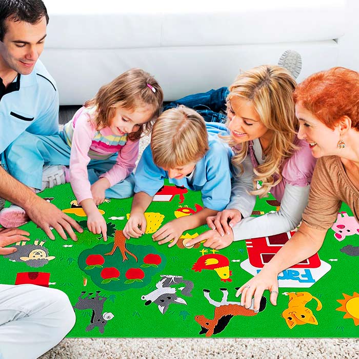 FeltBoard Interaktívna mäkká hračka - Image 9