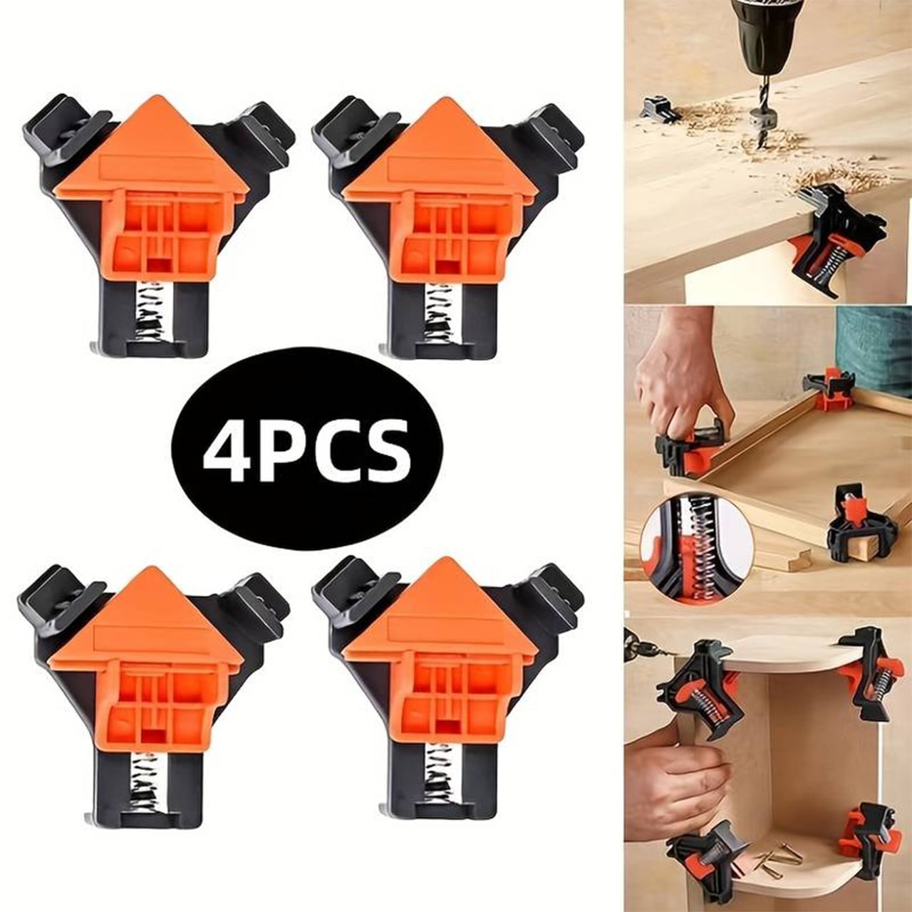 FixClamps, 90 stupňový nástroj na spájanie dreva (4 kusy) - Image 9