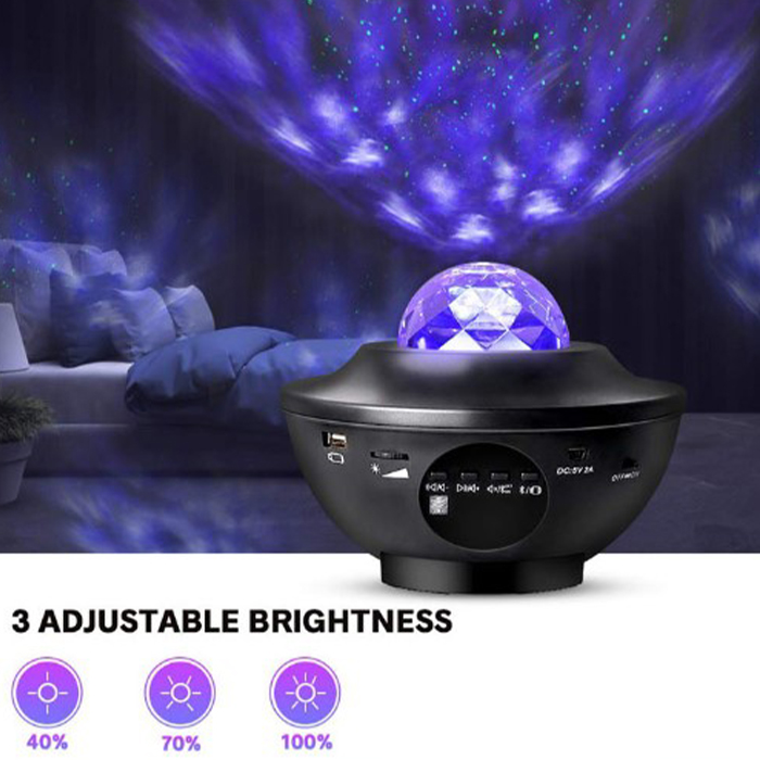 GalaxySky, reproduktor a hviezdny projektor s diaľkovým ovládaním - Image 9