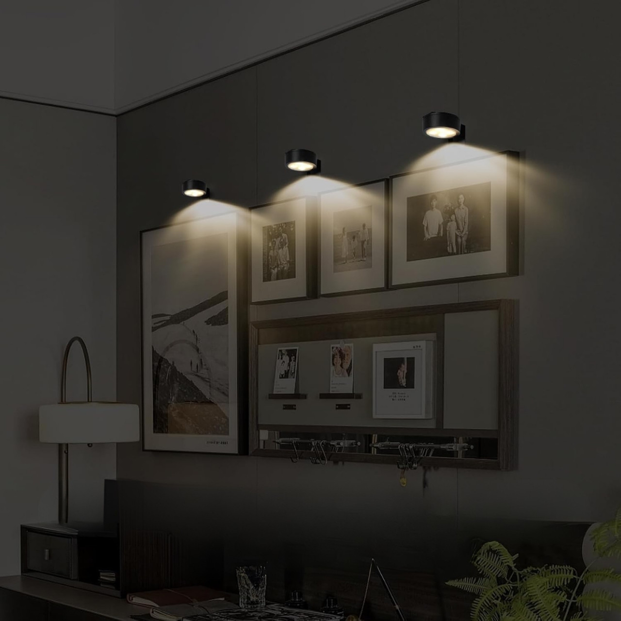 GalleryGlow, Magnetický LED osvetľovač obrázkov (2 ks) - Image 9