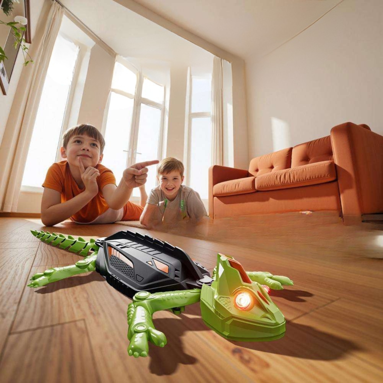 Gecko, diaľkovo ovládaný jašter, ktorý lezie po podlahách a stenách - Image 4