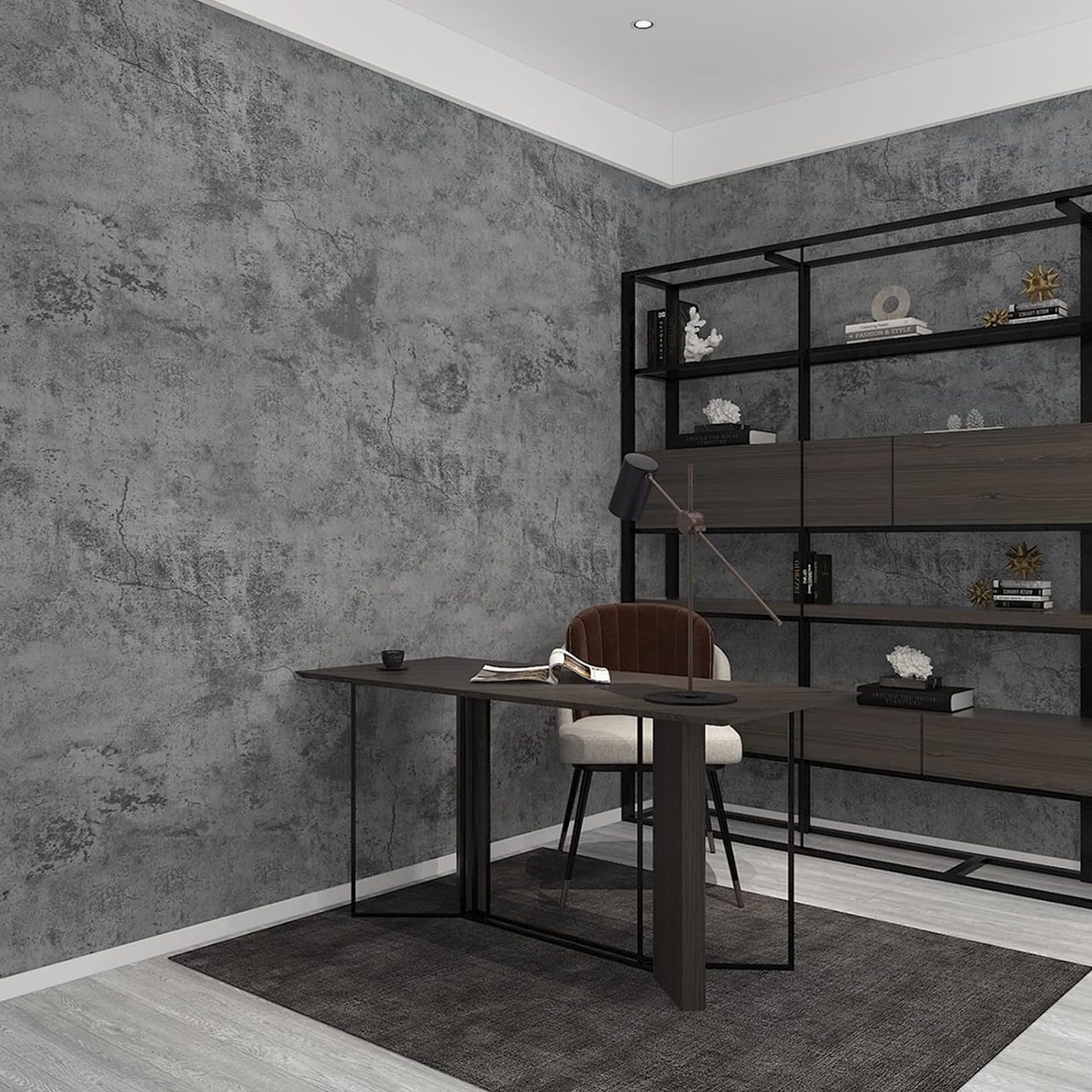 IndustrialWall, samolepiaca tapeta s vzhľadom betónu - Image 6