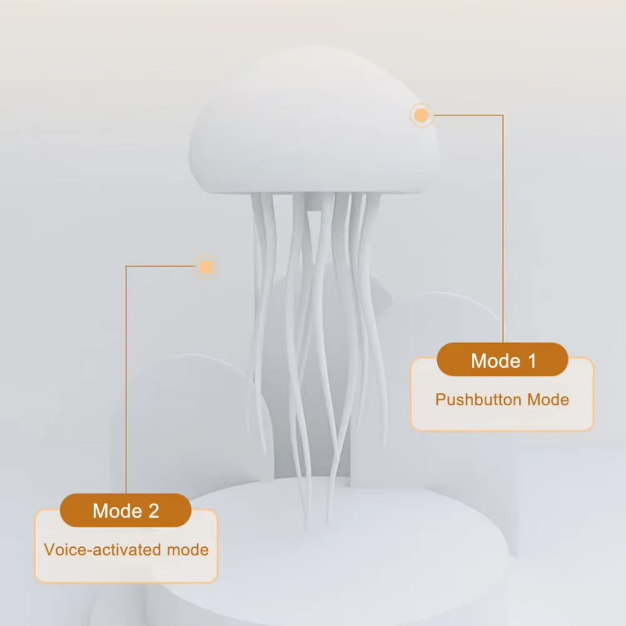 Jelly, inteligentná lampa v tvare medúzy - Image 4