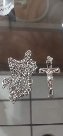 JesusNecklace, stříbrný řetízek s Ježíšem - Image 2