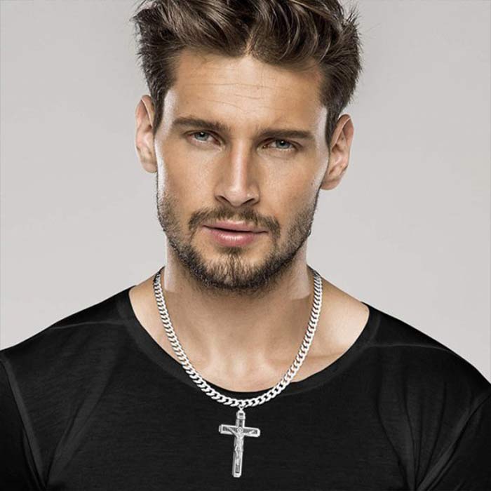 JesusNecklace, stříbrný řetízek s Ježíšem - Image 8