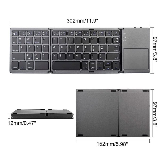 KeyBoard, skladateľná klávesnica - Image 2