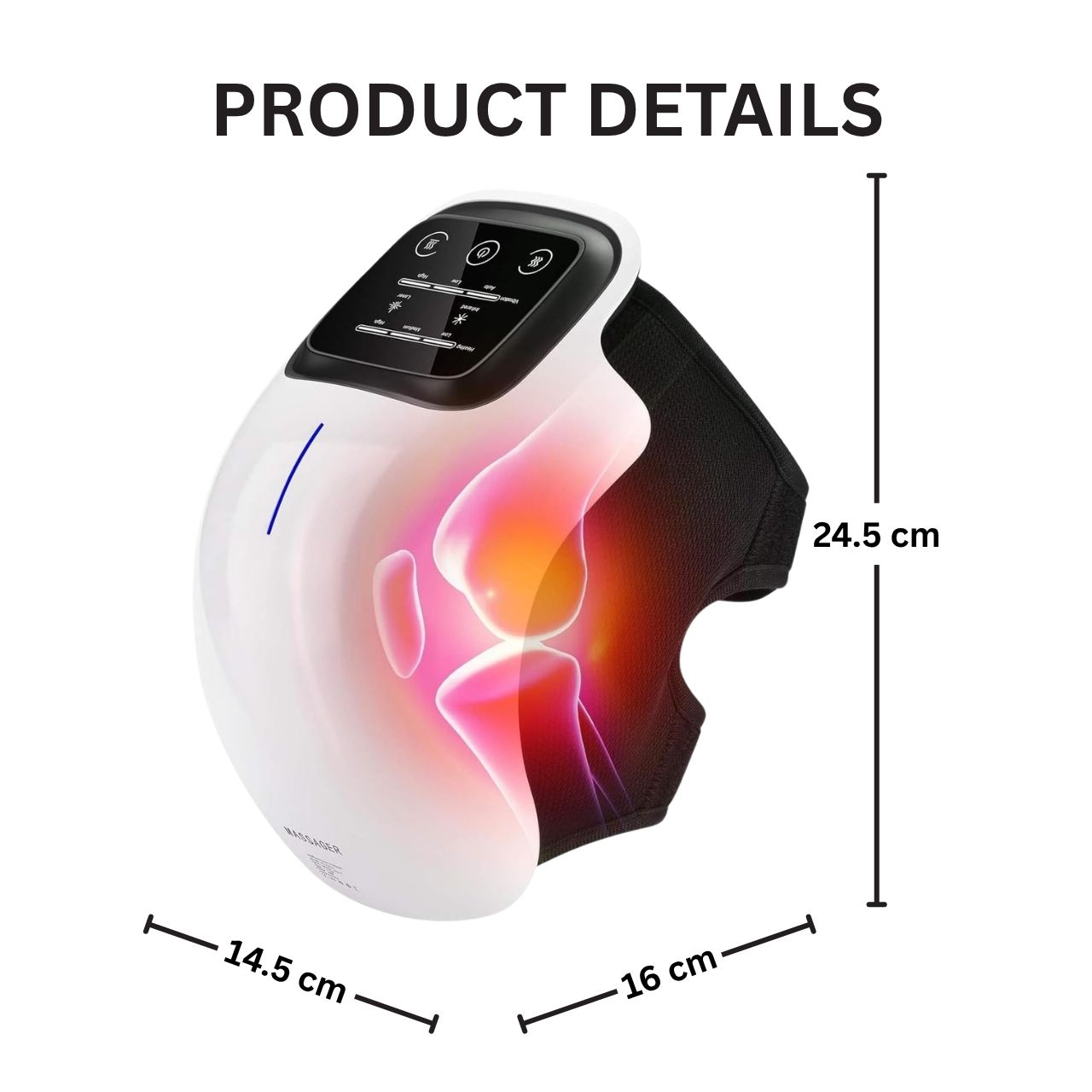 Masážny prístroj na koleno, KneeMassager - Image 2
