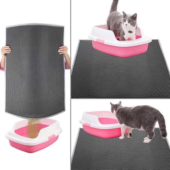 LitterMat, podložka pre mačacie stelivo, ktorá zachytáva piesok - Image 3