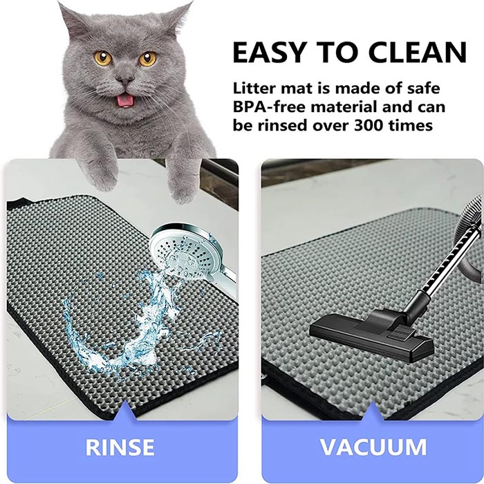LitterMat, podložka pre mačacie stelivo, ktorá zachytáva piesok - Image 4