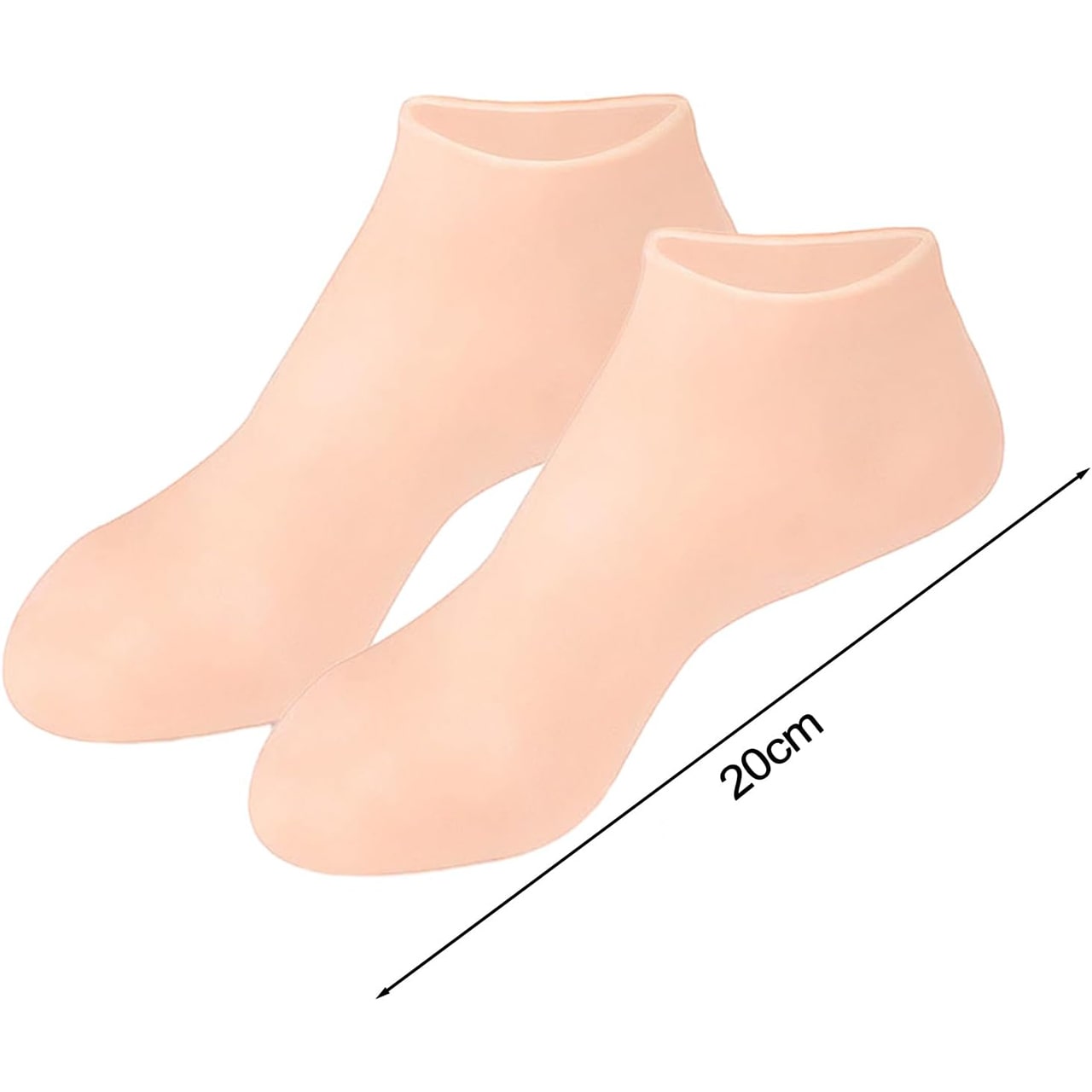 MoistMask, zvlhčujúce silikónové ponožky na starostlivosť o nohy (1+1 ZADARMO) - Image 9