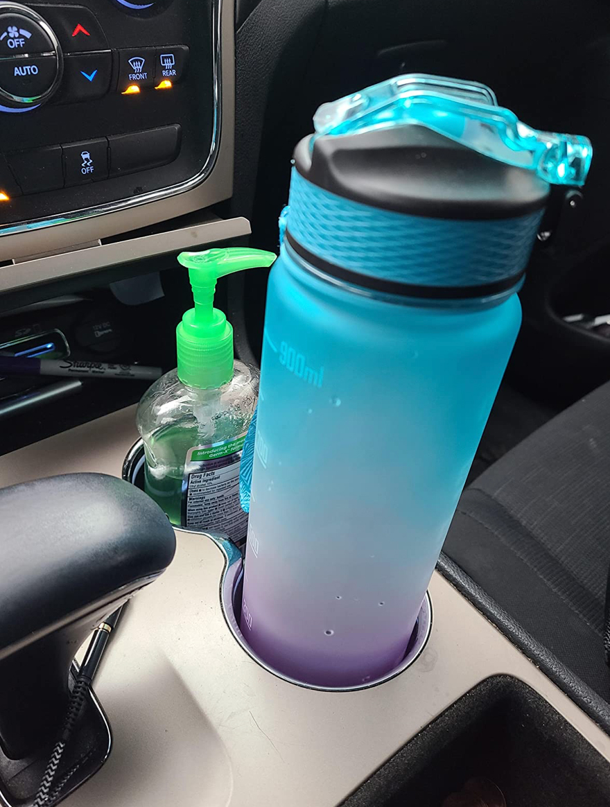 MotivationalBottle, fľaša na vodu s motivačnými veršami a časovými značkami (1000 ml) - Image 9