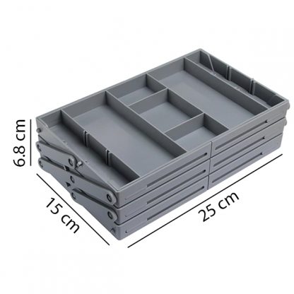 ORGCOLAPS-TST, Prispôsobiteľný organizátor FlexiDrawer - Image 2