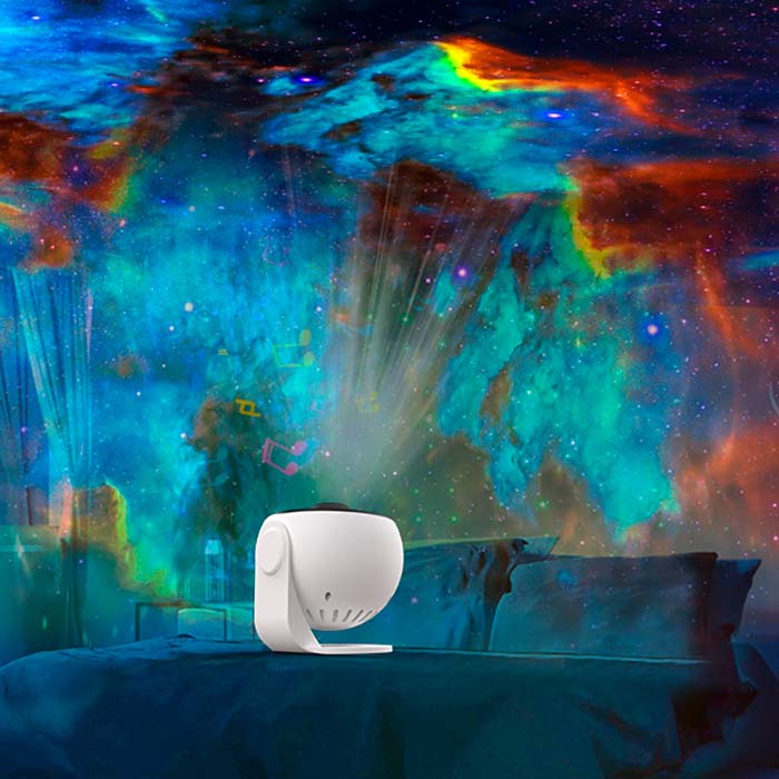 Planetárium, nočný projektor, ktorý zobrazuje 12 rôznych typov galaxií, súhvezdí a planét - Image 2